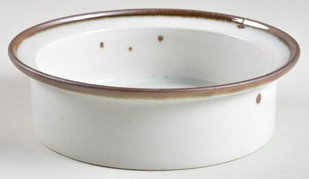 Brown Mist Rim Soup Bowl