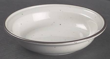 Brown Mist Rim Soup Bowl