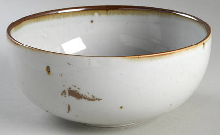 Brown Mist 8" Round Vegetable Bowl