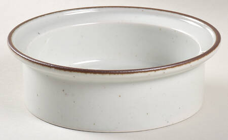 Brown Mist Rim Soup Bowl