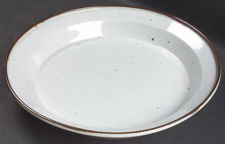 Brown Mist 13" Deep Round Platter