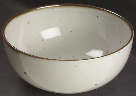 Brown Mist 10" Large Salad Serving Bowl