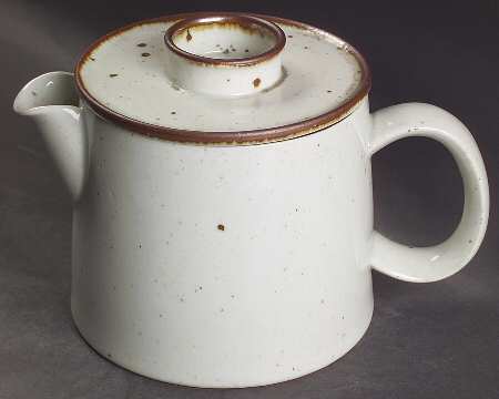 Brown Mist Teapot & Lid
