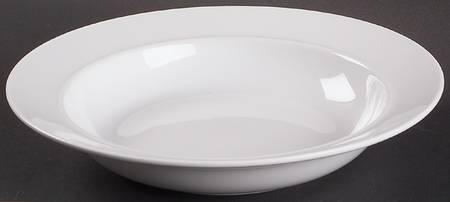 Cafe Blanc (Rim) Rim Soup Bowl by Dansk