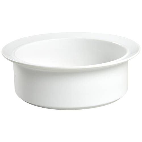 Cafe Blanc (Rim) 9" Round Vegetable Bowl