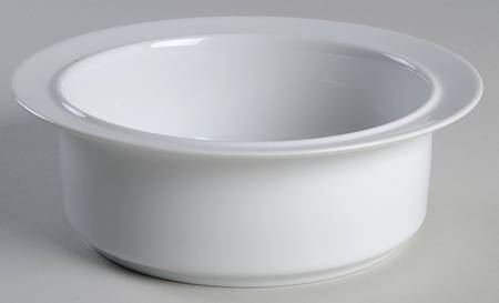 Cafe Blanc (Rim) 6" Round Vegetable Bowl