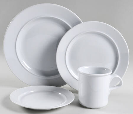 Cafe Blanc (Rim) 32 Piece Estate Set
