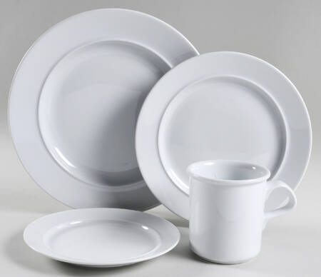 Cafe Blanc (Rim) 32 Piece Estate Set