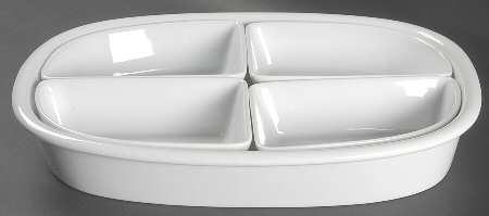 Cafe Blanc (Rim) Baking Serving Set of 5