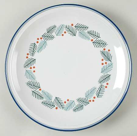 Christmas Plate Wall