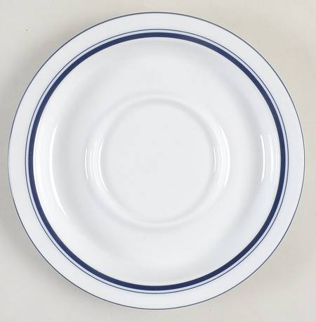 Christianshavn Blue Saucer for Flat Cup