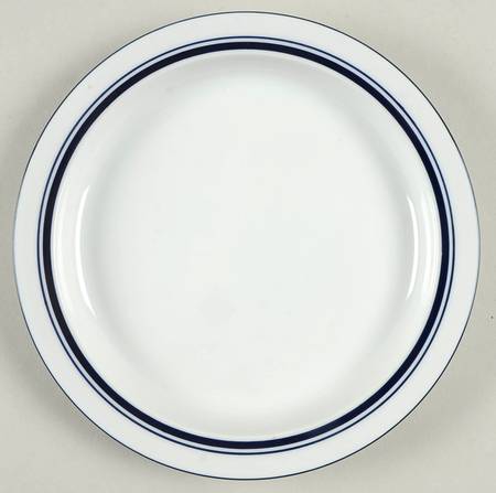 Christianshavn Blue Bread & Butter Plate