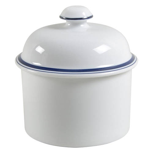 Christianshavn Blue Sugar Bowl & Lid