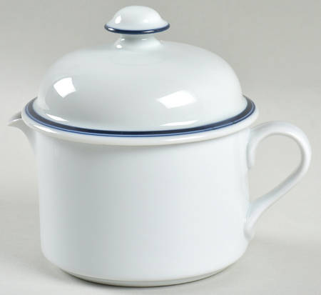 Christianshavn Blue Creamer & Lid