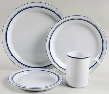 Christianshavn Blue 32  Piece Estate Set