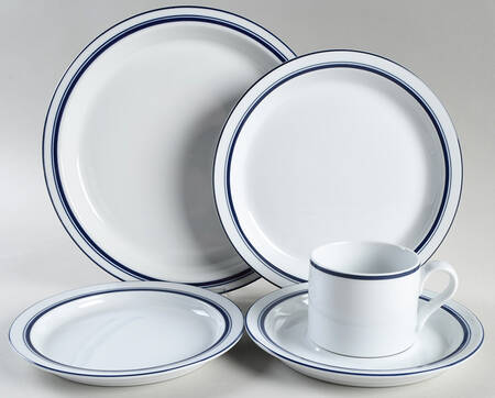 Christianshavn Blue 40  Piece Estate Set