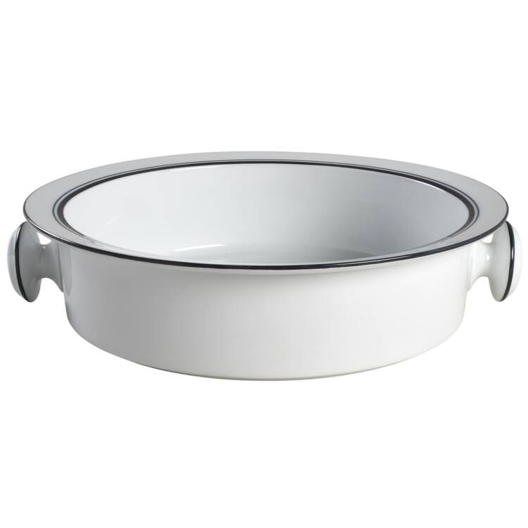 Christianshavn Blue 2 Qt Round Covered Casserole No Lid