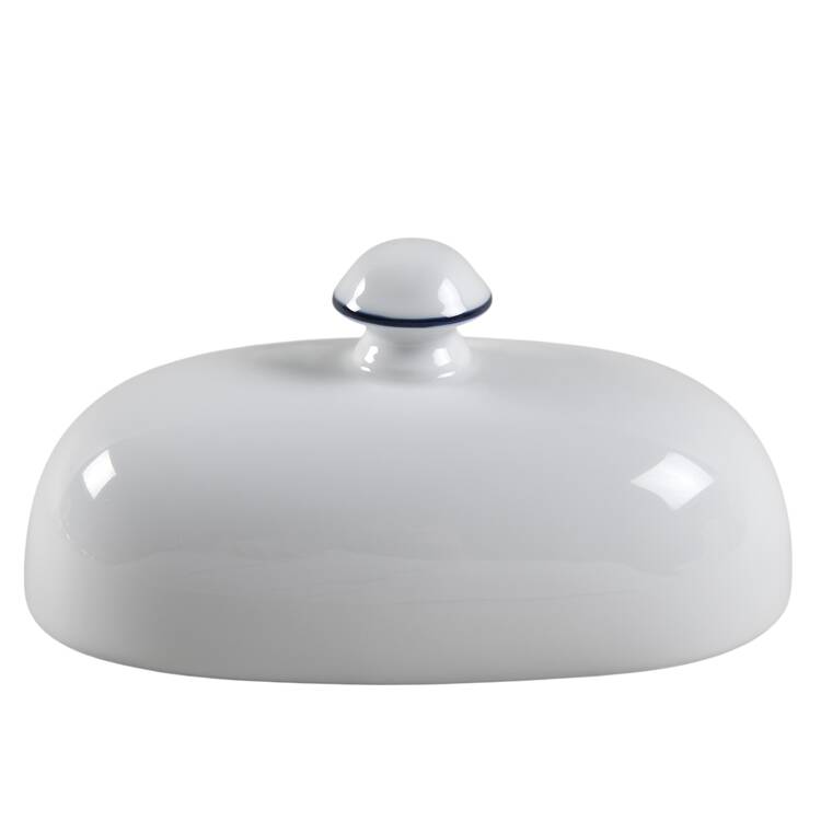 Christianshavn Blue Lid for 1/4 Lb Butter