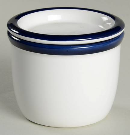 Christianshavn Blue Sugar Bowl & Lid