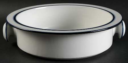 Christianshavn Blue 10" Round Vegetable Bowl