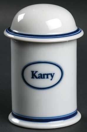 Christianshavn Blue Spice Jar Set Individual Jar & Lid