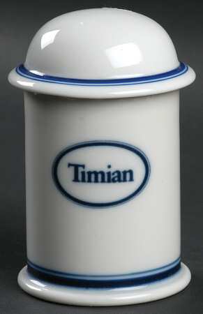 Christianshavn Blue Spice Jar Set Individual Jar & Lid