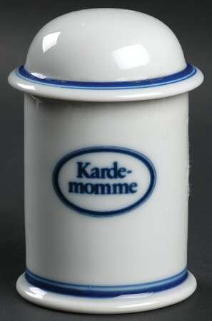 Christianshavn Blue Spice Jar Set Individual Jar & Lid