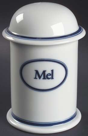 Christianshavn Blue Spice Jar Set Individual Jar & Lid