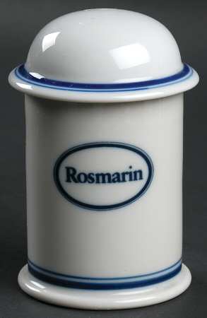 Christianshavn Blue Spice Jar Set Individual Jar & Lid