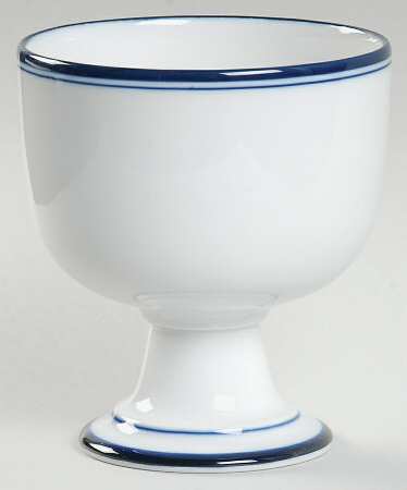 Christianshavn Blue 12 Oz China Goblet