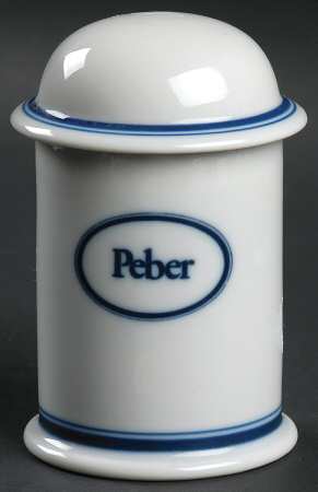 Christianshavn Blue Spice Jar Set Individual Jar & Lid