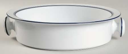 Christianshavn Blue 11" Round Vegetable Bowl