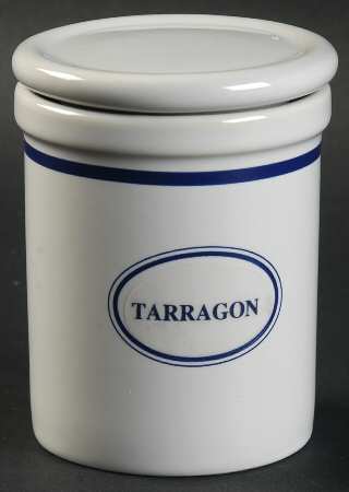 Christianshavn Blue Tarragon Spice Jar & Lid