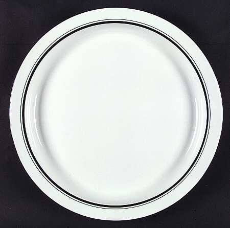 Christianshavn Black 12" Chop Plate (Round Platter)