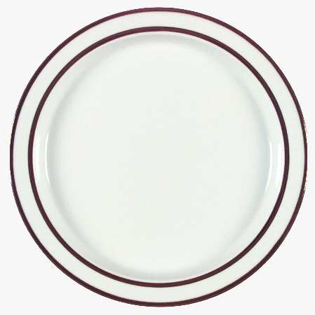 Christianshavn Brown Salad Plate