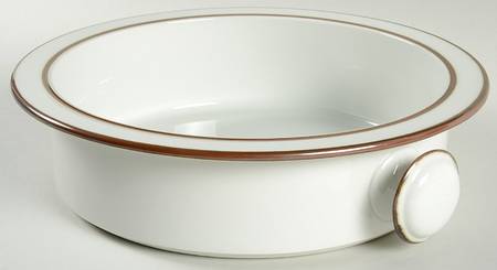 Christianshavn Brown 11" Round Vegetable Bowl
