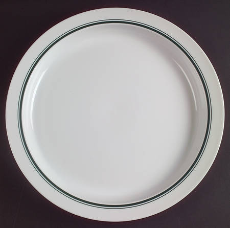 Christianshavn Green 12" Chop Plate (Round Platter)