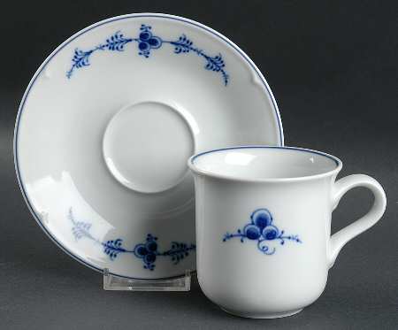 Classic Dansk Flat Cup & Saucer Set