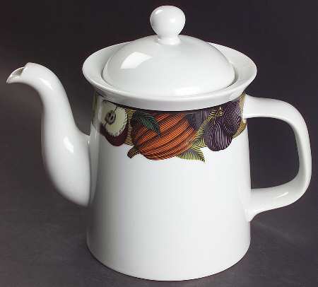 Cornucopia Coffee Pot & Lid