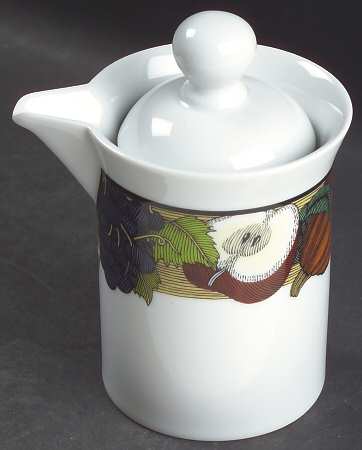 Cornucopia Creamer & Lid