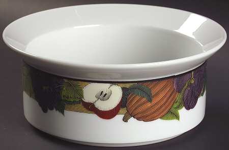 Cornucopia 8" Round Vegetable Bowl