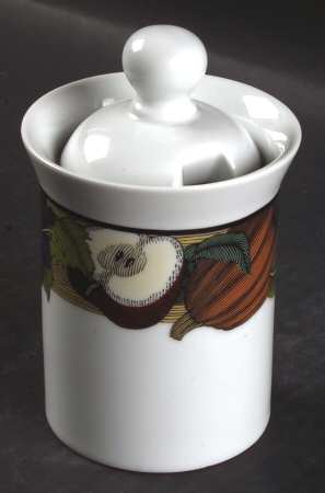 Cornucopia Sugar Bowl & Lid