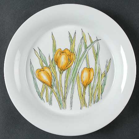 Crocus Salad Plate