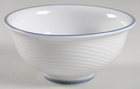 Damask Blue Fruit/Cereal Bowl
