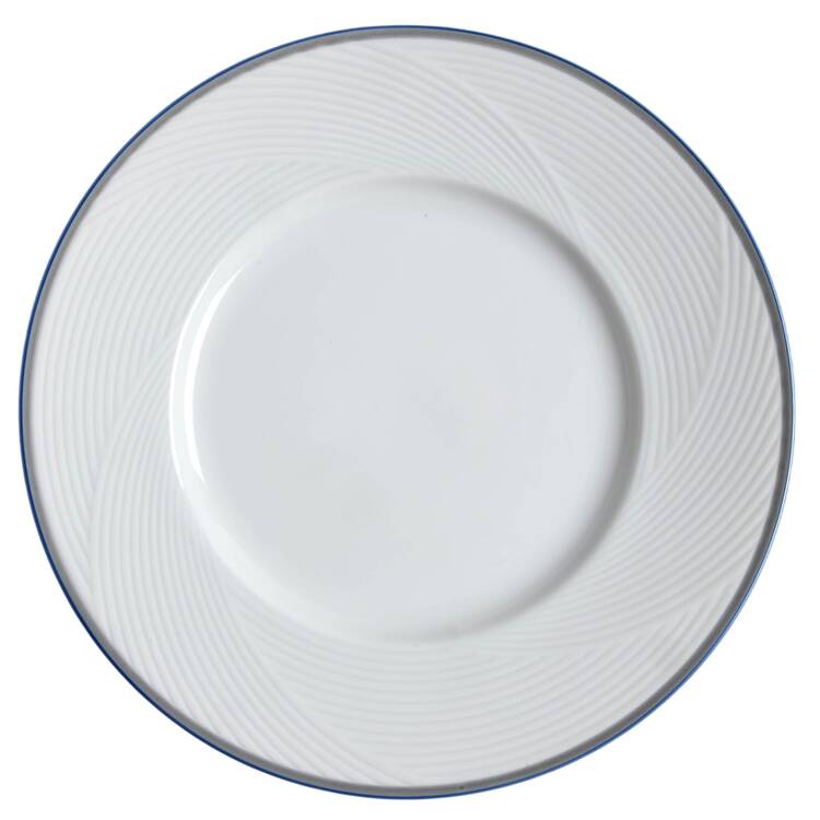Damask Blue Salad Plate