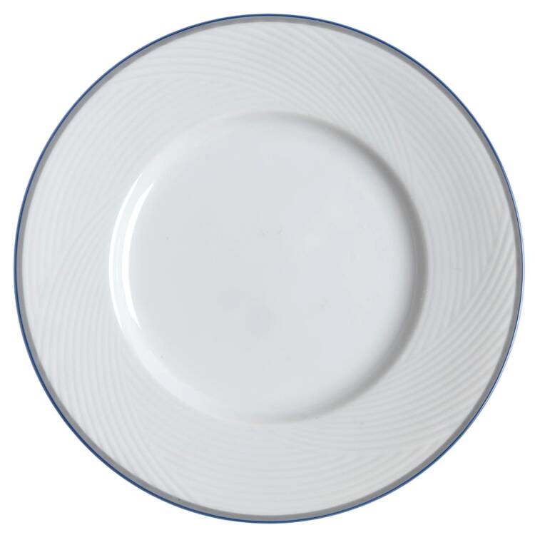 Damask Blue Bread & Butter Plate