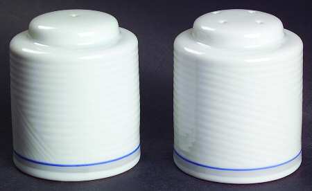 Damask Blue Salt & Pepper Set