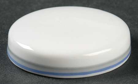 Damask Blue Lid for Creamer
