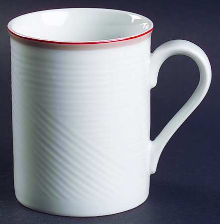 Damask Red Mug