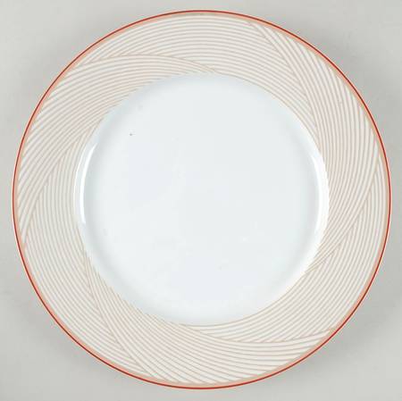 Damask Red 12" Chop Plate (Round Platter)